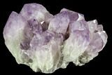 Wide Amethyst Crystal Cluster - Large Points #127155-2